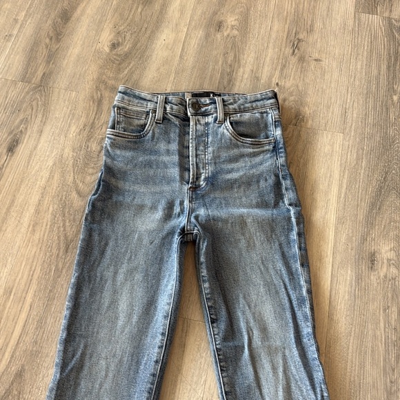 🚩 Kut from the Kloth rose cropped ankle Jeans size 00 - Picture 4 of 12